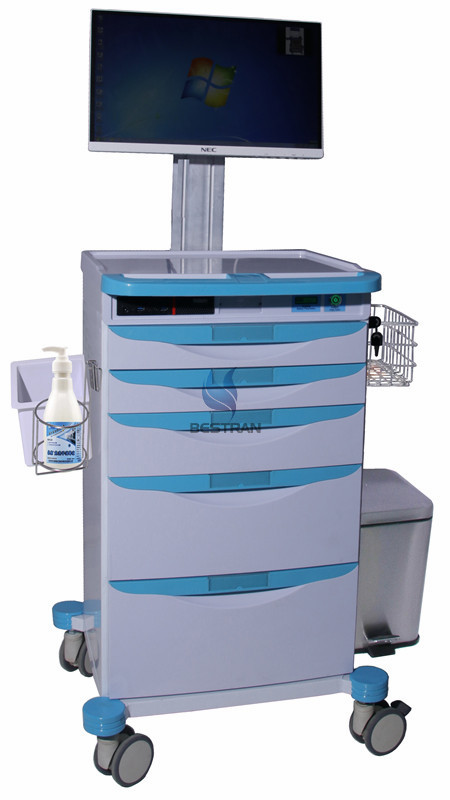 Luxurious Wireless Nursing Computer Trolley