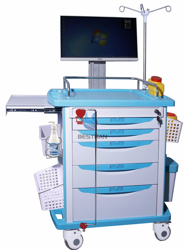 Luxurious All-in-one Wireless Nursing Computer Trolley